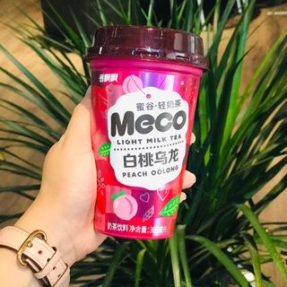 Trà sữa tiệt trùng Meco Đào Olong
