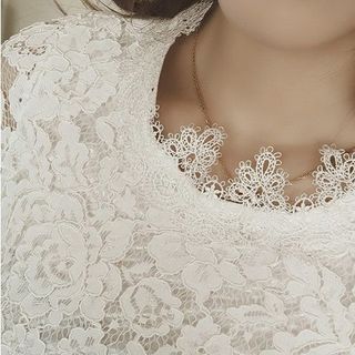 Váy đầm giá sỉ - Đầm váy giá sỉ - Giá bán buôn - Đầm suông ren công sở dạo phố dự tiệc giá buôn giá rẻ mới nhất