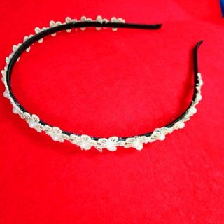 cài tóc thời trang đính hạt trắng