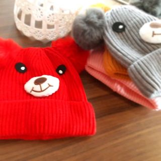 Len nhí gấu 2 cục bông