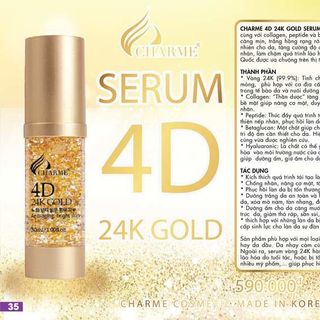 SERUM 4D 24K GOLD CHARME - MADE IN KOREA giá sỉ