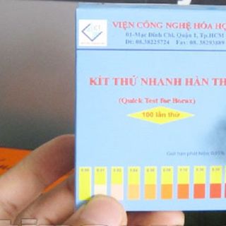 Bộ KIT thử hàn The Viện Công Nghệ Hóa Học Quick Test KTT01 Xanh