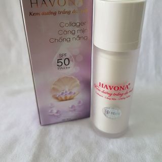 HAVONA KEM DƯỠNG TRẮNG DA MẶT COLLAGEN CĂNG MỊN – CHỐNG NẮNG
