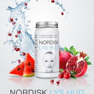 Viên uống trắng da và nuôi dưỡng làn da Nordisk Lys Hud lọ 68 viên