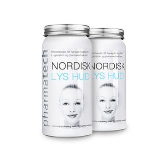 Viên uống trắng da và nuôi dưỡng làn da Nordisk Lys Hud lọ 68 viên