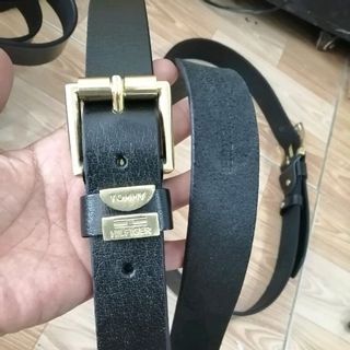 thắt lưng da khóa đồng đúc