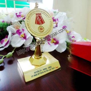 của hàng bán cúp đồng xoay nhận đúc cúp kỷ niệm cúp vinh danh cuộc thi