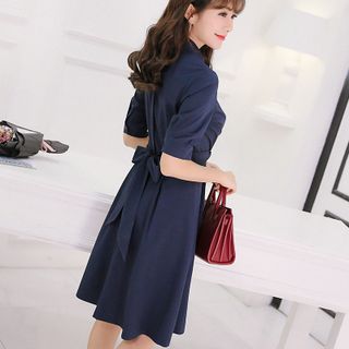 Váy đầm giá sỉ - Đầm váy giá sỉ - Giá bán buôn - Đầm xoè thắt eo công sở giá buôn giá rẻ mới nhất dạo phố dự tiệc