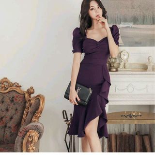 Đầm body thun