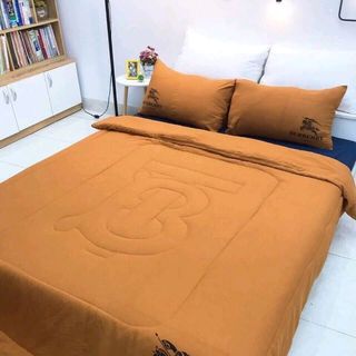 Bộ chăn ga gối vải đũi siêu mềm mịn 550k mua 1 tặng 2