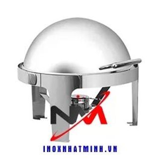Nồi Hâm Buffet Tròn Nắp Mở Vòng Cung