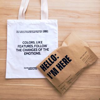 TÚI TOTE TÚI CANVAS - TYPO COLOURS - TÚI BẢO VỆ MÔI TRƯỜNG