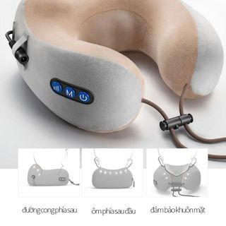 Gối Massage Vai Gáy Hồng Ngoại