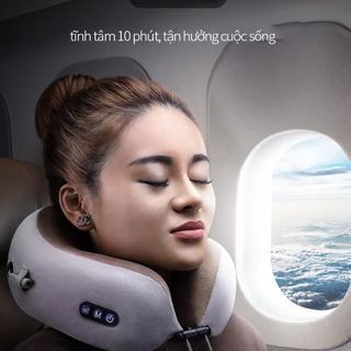 Gối Massage Vai Gáy Hồng Ngoại