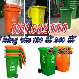 Chuyên sỉ lẻ thùng rác 120L 240L 660L giá rẻ tại đồng tháp-