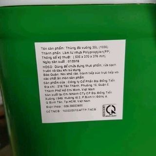 THÙNG ĐÁ 35LIT QUÀ MILO