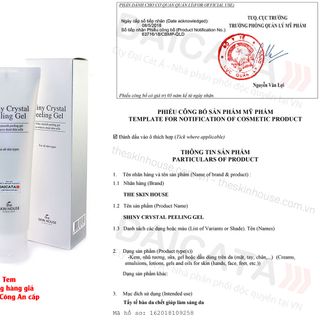Gel tẩy tế bào da chết giúp làm sáng da The Skin House