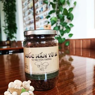 Ruốc nấm chà bông nấm chay sạch - Thực phẩm chay Bông Sen Xanh
