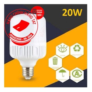 Bóng Đèn LED 20W Siêu Sáng Siêu Bền