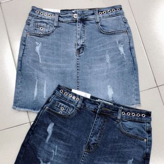 Quần váy jeans nữ đẹp Anfa