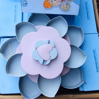Khay mứt 2 tầng