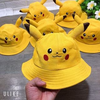 Nón tai bèo PIKACHU hàng QC cho bé yêu 2-5 tuổi