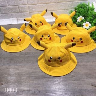 Nón tai bèo PIKACHU hàng QC cho bé yêu 2-5 tuổi