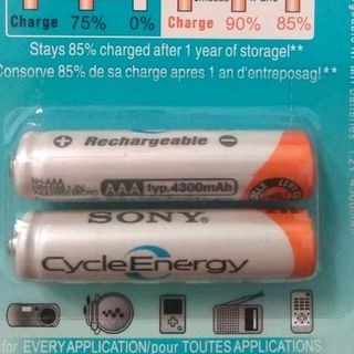 2 PIN SẠC AAA SONY