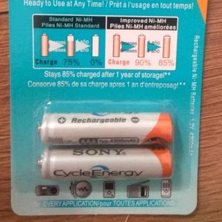 2 PIN SẠC AAA SONY