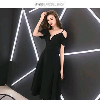 Đầm dạ hội chất thun
