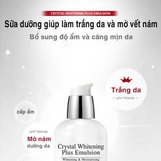 Sữa dưỡng giúp làm trắng da và mờ vết nám The Skin House