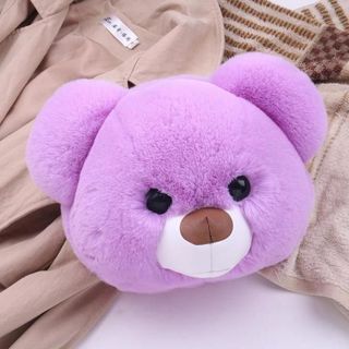 Túi đeo hình gấu bông siêu dễ thương kiêm ba lô long mềm mượt 105