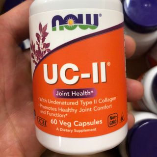 VIÊN UỐNG COLLAGEN TYPE 2 NOW UC II KHÔNG BIẾN TÍNH CỦA MỸ 60 VIÊN