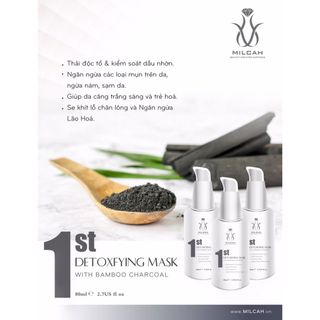 Mặt nạ Sủi Bọt - Sữa rửa mặt thải độc tố 1St DETOXFYING MASK- MILCAH
