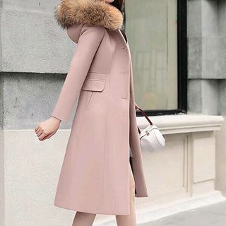 áo khoác dạ nón lông