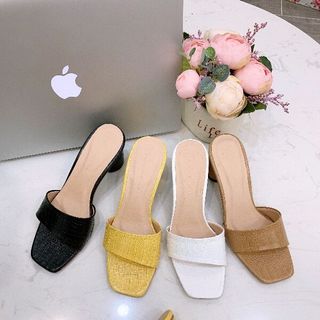 Dép bảng ngang xéo siêu bền êm chân