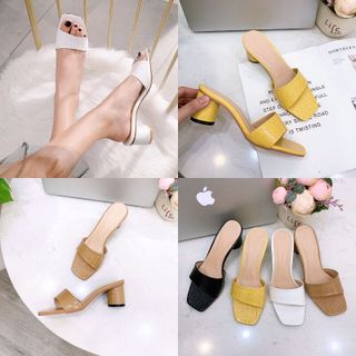 Dép bảng ngang xéo siêu bền êm chân