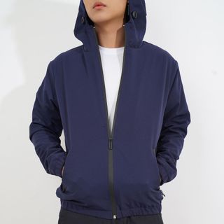 Áo khoác nam xanh lỗ CELEB 9K36