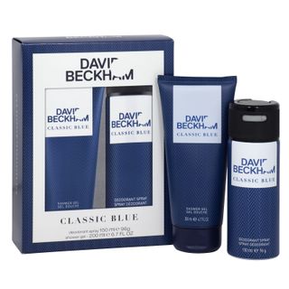 Bộ chăm sóc toàn thân David Beckham Classic Blue DEO GelS
