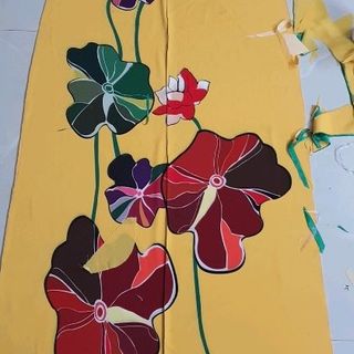 Áo dài truyền thống in 3D cao cấp
