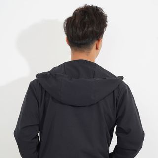 Áo khoác nam đen lỗ CELEB 9K35