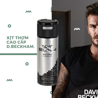 Xịt thơm cơ thể David Beckham Respect 150ml Deodorant