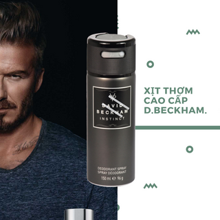 Xịt thơm cơ thể David Beckham Respect 150ml Deodorant