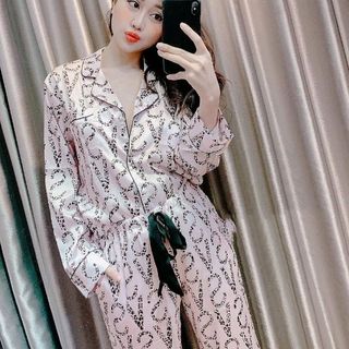 Đồ bộ pijama tấy dài quần dài nữ lụa quảng châu cao cấp giá sỉ