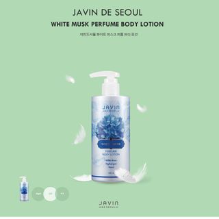 Dưỡng Thể Trắng Da /Hàn Quốc/ hương xạ hương /Javin De Seoul White Musk Perfume Body Lotion /300ml