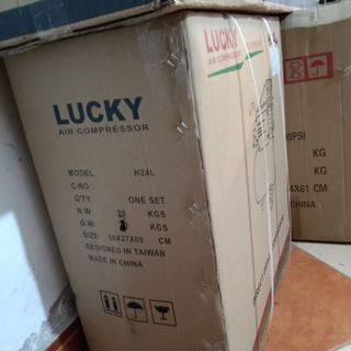 Máy nén khí mini Lucky 24L mã H24L 2 Hp