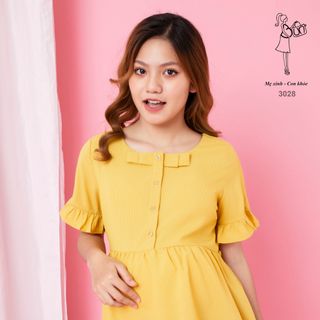 Áo bầu baby doll công sở 3028 giá sỉ