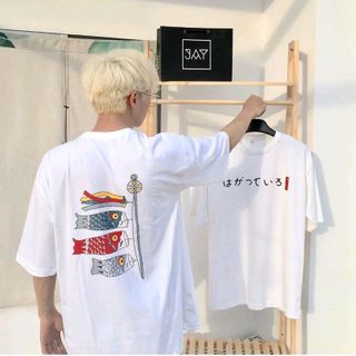 Áo thun unisex Tay lỡ Fom rộng KOI TEE