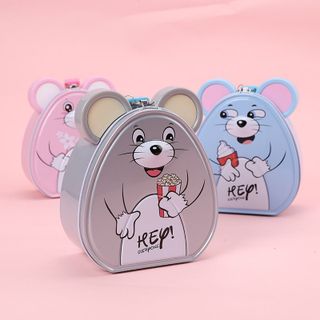 Ống Heo Tiết Kiệm Bằng Sắt - Két Chuột - Có Khóa