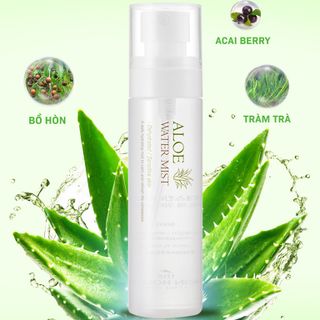 Nước xịt khoáng lô hội giúp làm dịu và mát da The Skin House